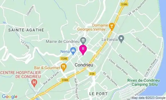 Localisation Restaurant  L