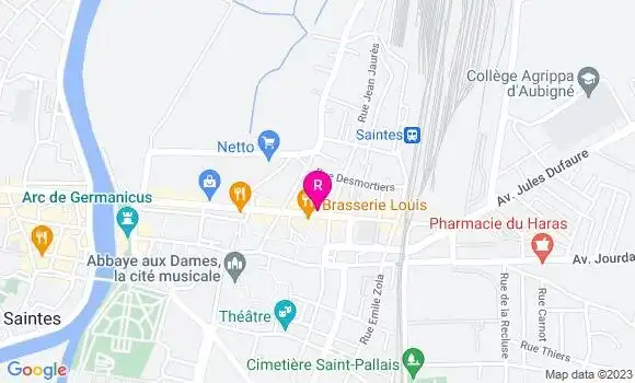 Localisation Restaurant  L