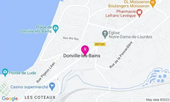 Localisation Restaurant Bar O Donvillais