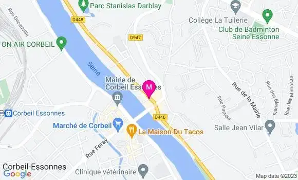 Localisation Restaurant  Le Gaulois