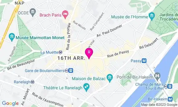 Localisation Restaurant  Aéro