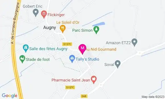 Localisation Restaurant  Au Nid Gourmand