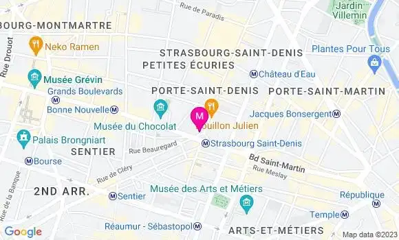 Localisation Restaurant  L