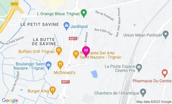 Localisation Restaurant Italien Ristorante Del Arte
