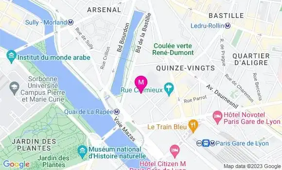 Localisation Restaurant Coréen Ommabab