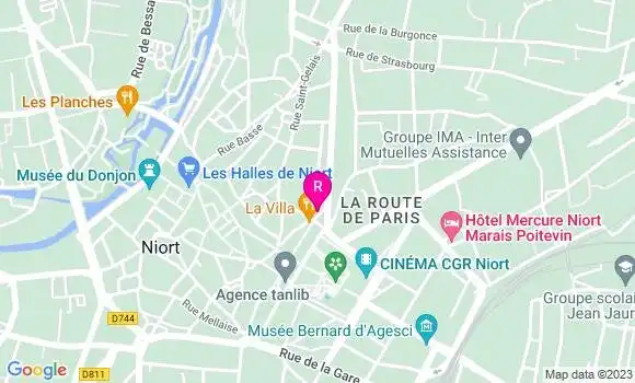 Localisation Restaurant  Cuisine Comptoir et Compagnie