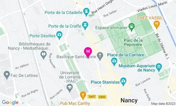Localisation Bistrot Au Bistronome