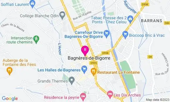 Localisation Restaurant Marocain Aux Délices d