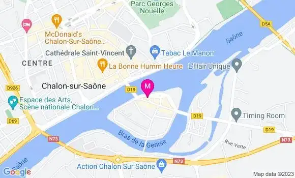 Localisation Restaurant  Les Canailles