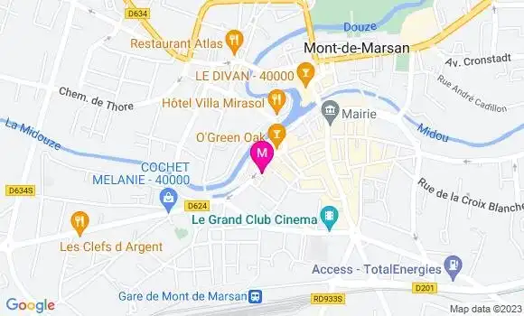 Localisation Restaurant  World Food Café