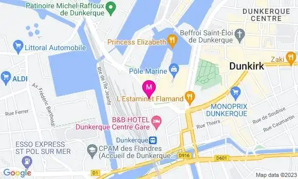 Localisation Restaurant  Le Mc Arthur