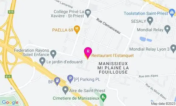 Localisation Restaurant  L
