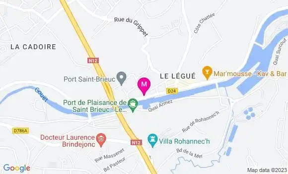 Localisation Restaurant  La Passerelle