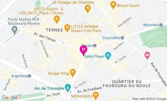 Localisation Restaurant  Le P