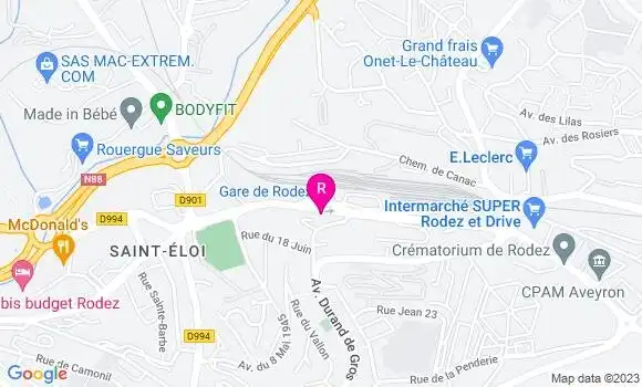 Localisation Restaurant les Pachas