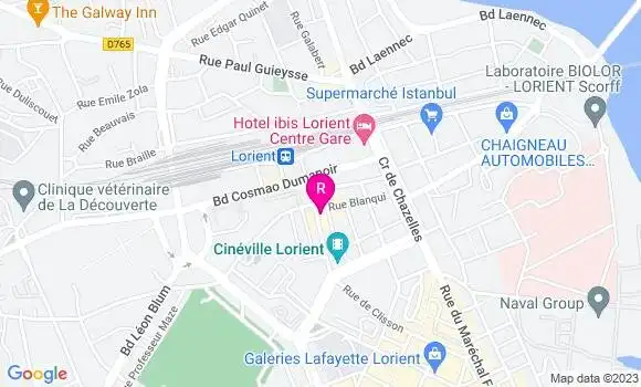 Localisation Crêperie Rosa