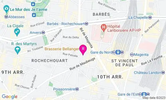 Localisation Restaurant  Billili