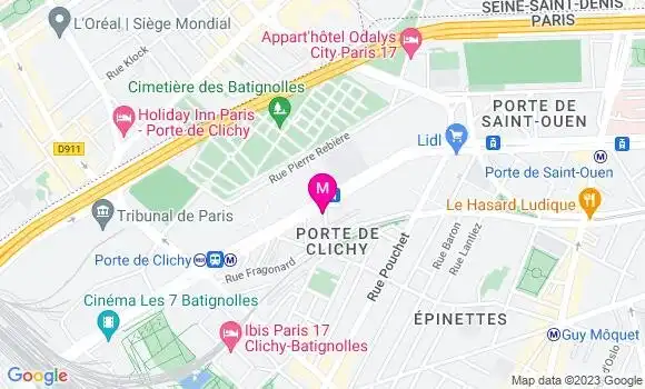 Localisation Restaurant  Le 95