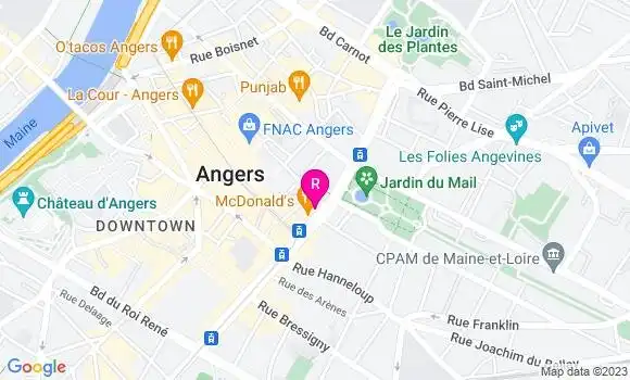 Localisation Restaurant  Tonton Foch