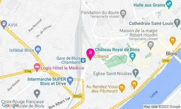 Localisation Restaurant  O