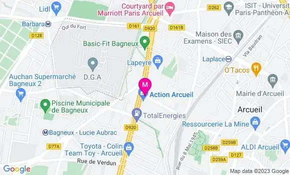 Localisation Restaurant  Le New Burger Bbq