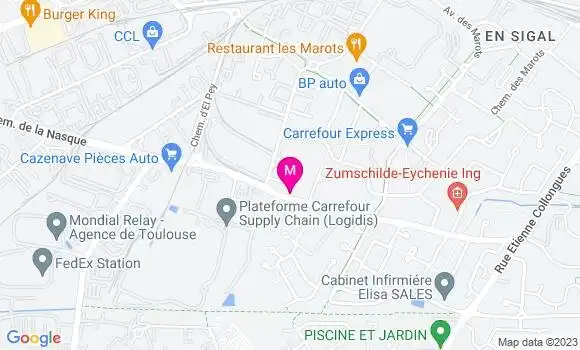 Localisation Restaurant  Le Baitcha