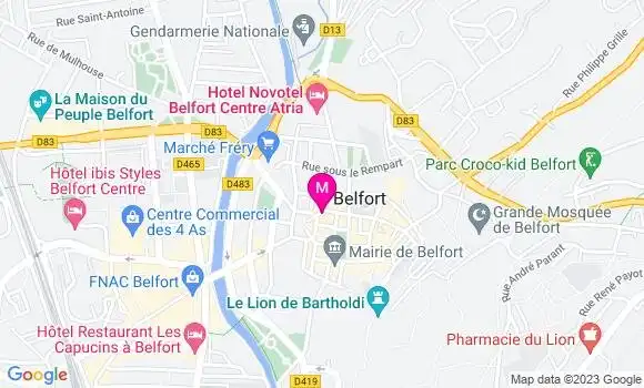 Localisation Restaurant Bar Coquetel