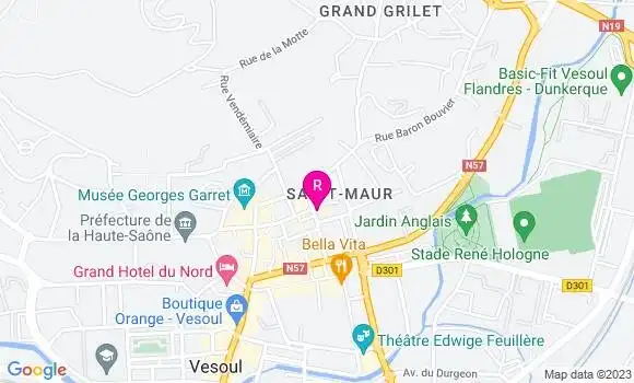 Localisation Restaurant  Le Bouchon Lyonnais