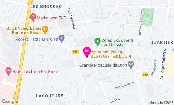 Localisation Restaurant  Best Way Tandoori