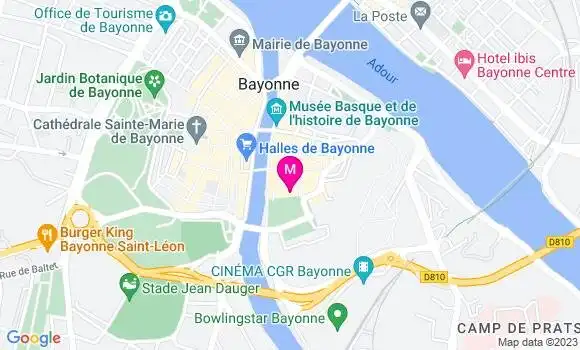 Localisation Bistrot Bistro M