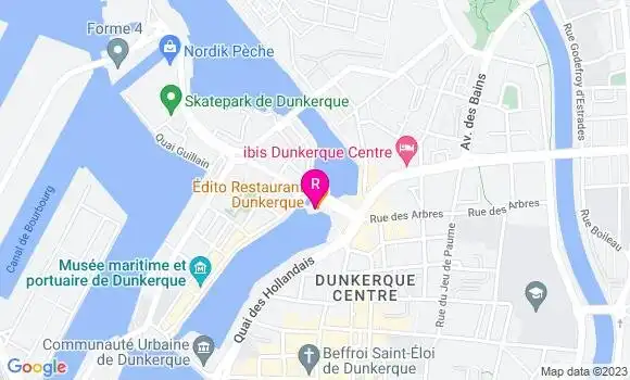 Localisation Restaurant  L