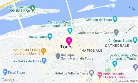 Localisation Restaurant  Le Onze