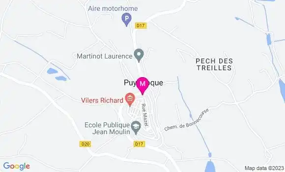 Localisation Restaurant  Les Sens