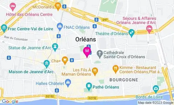 Localisation Restaurant  Le Lutetia