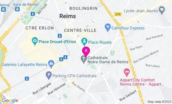 Localisation Restaurant  Au Piano des Chefs
