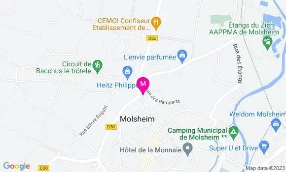 Localisation Restaurant  La Plume