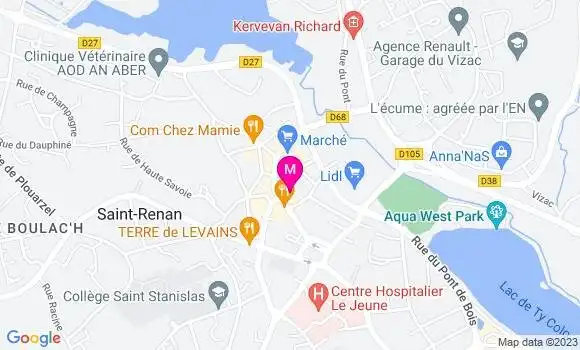 Localisation Restaurant  Kreiz Ker