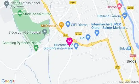 Localisation Restaurant  La Petite Boucherie