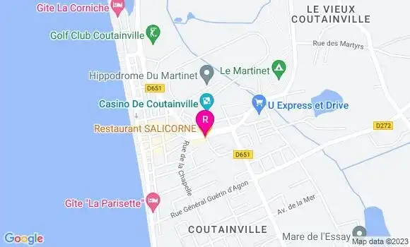 Localisation Restaurant  Salicorne