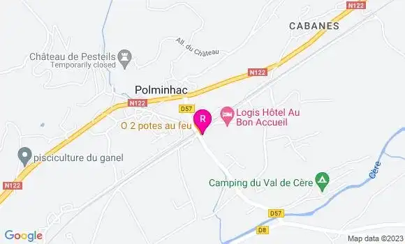 Localisation Restaurant  O 2 Potes au Feu