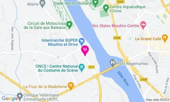 Localisation Brasserie Le P