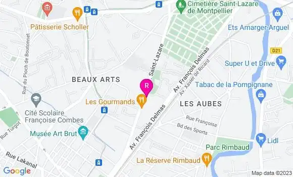 Localisation Restaurant  Braise