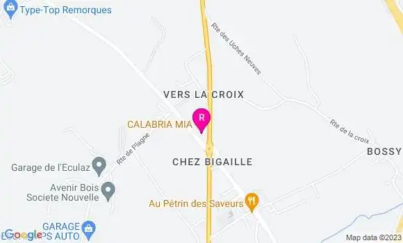 Localisation Ristorante Pizzeria Calabria Mia