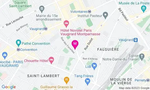 Localisation Brasserie Laura