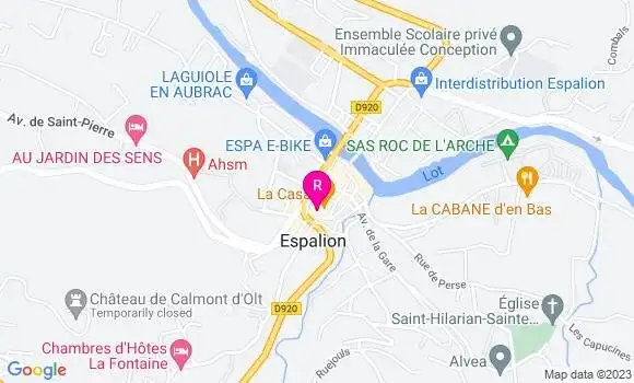 Localisation Restaurant  L