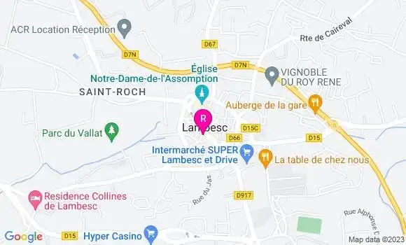 Localisation Brasserie Marius