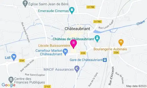Localisation Restaurant  L