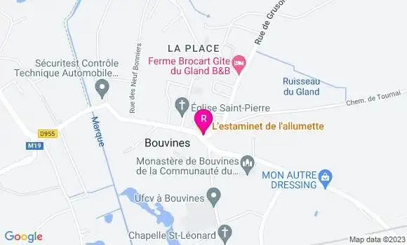 Localisation Restaurant  L
