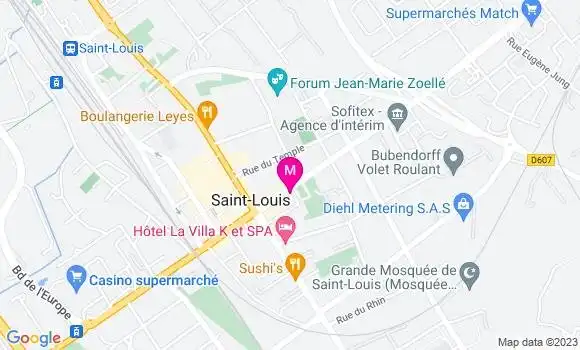 Localisation Restaurant  O