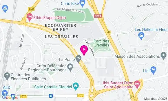 Localisation La Brasserie